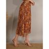 Pure Georgette Party Wear Pleated Skirt Indian Women's Ethnic Aline Skirt Dress