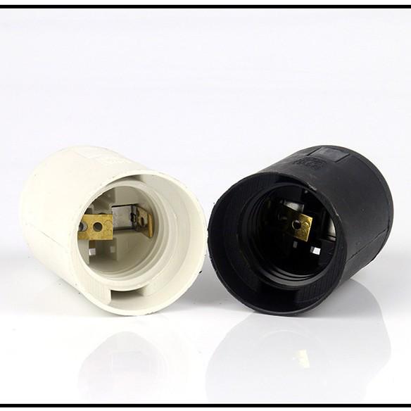 E27 Plastic Screw Lamp Holder - LED-Compatible
