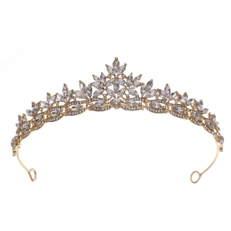 Crystal Tiaras and Crowns for Women Party Rhinestone Prom Diadem Headband Bridal Wedding Hair Accessories Jewelry Crown Tiara