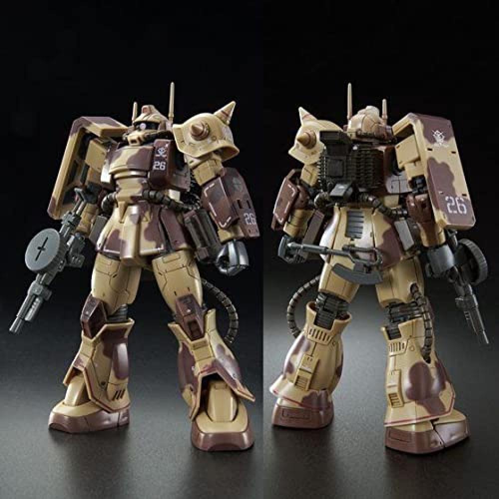 Bandai SPIRITS HG 1144 Zaku Desert Type (Double Antenna Specification) Plastic Model (Hobby Online Shop Limited)