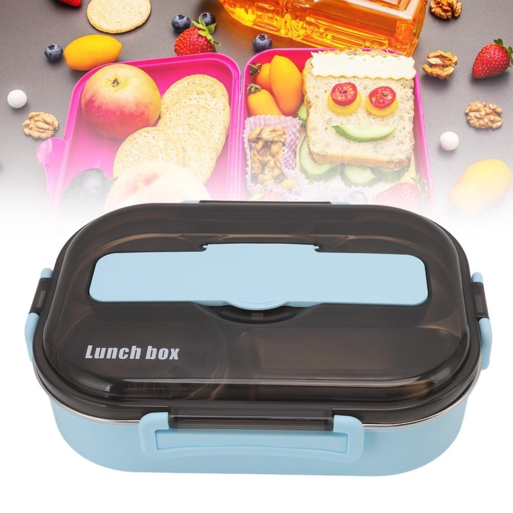 2000ml Lunch Storage Container 304 Stainless Steel Thermal Lunch Box For Travel
