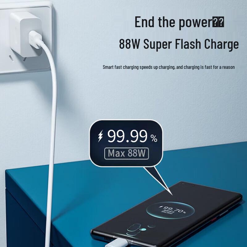 Kovos 100W 6A Type-C Super Fast Charging Cable 2-Pack (1.5m)
