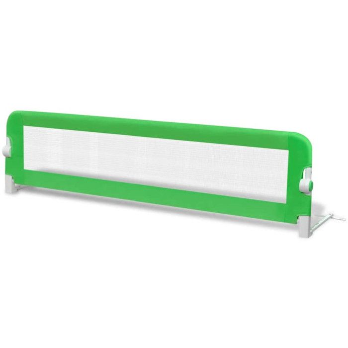 VidaXL Bed Rail for Children 150x42 Cm Green 10100