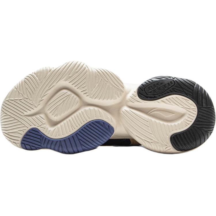 Li Ning Kids Sports Lifestyle Series Comfortable Versatile Rebound Low-Top Casual Shoes Unisex Casual Shoes Gray YKCV250-5