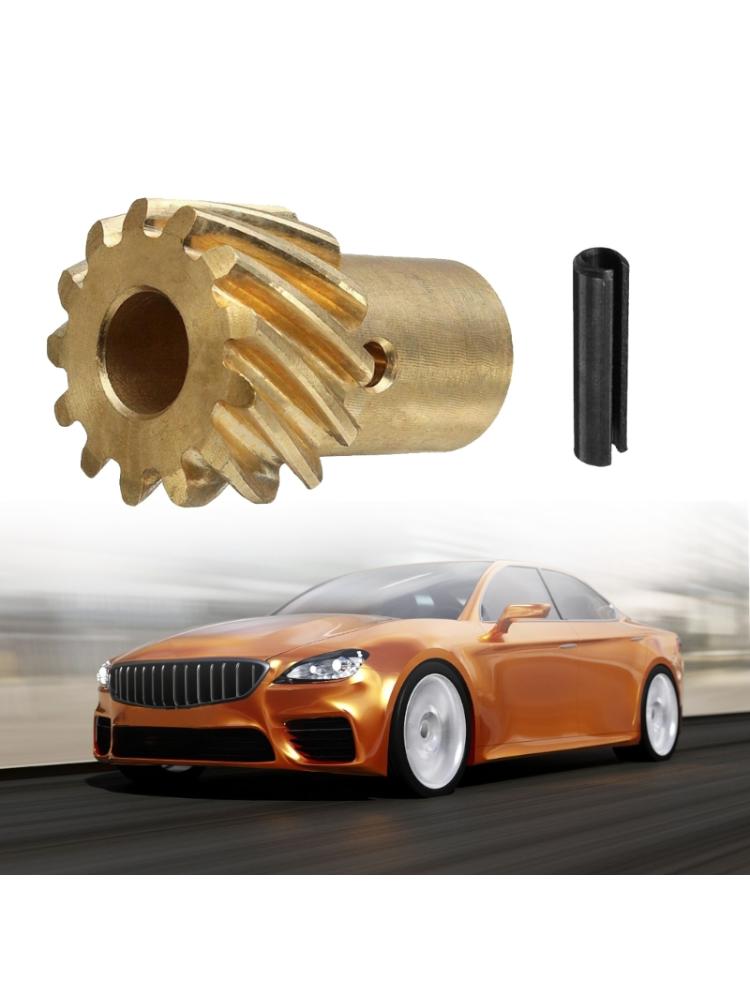 Engine Distributor Drive Gear 491" Diameter Shaft Roller Cams Compatible for  BBC 262-454 Shaft Small Big Block Brass