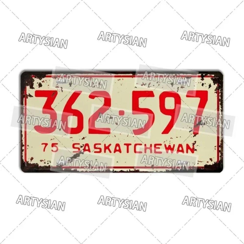 

Металлическая декоративная табличка для автомобиля 15x30см