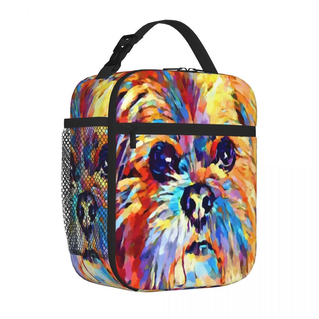 Bestselling Lhasa Apso 3 Workwear Outdoor Lunch Bag Kids School Insulated Food Bag