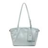 Minimalist Pu Bag For Women With Zipper Closure And Inner Pouch For Daily