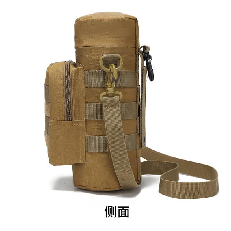 Multi-Functional Water Bottle Pouch Fishing Hiking Cycling Outdoor Sports Waist Bag Oxford Fabric