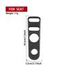 gtxbn6 Real Carbon Fiber Sticker For Seat Leon Altea 2005 2006 2007 2008-2010 2011 2012 For Toledo 2005-2009 LHD RHD Car Door Lock Gear