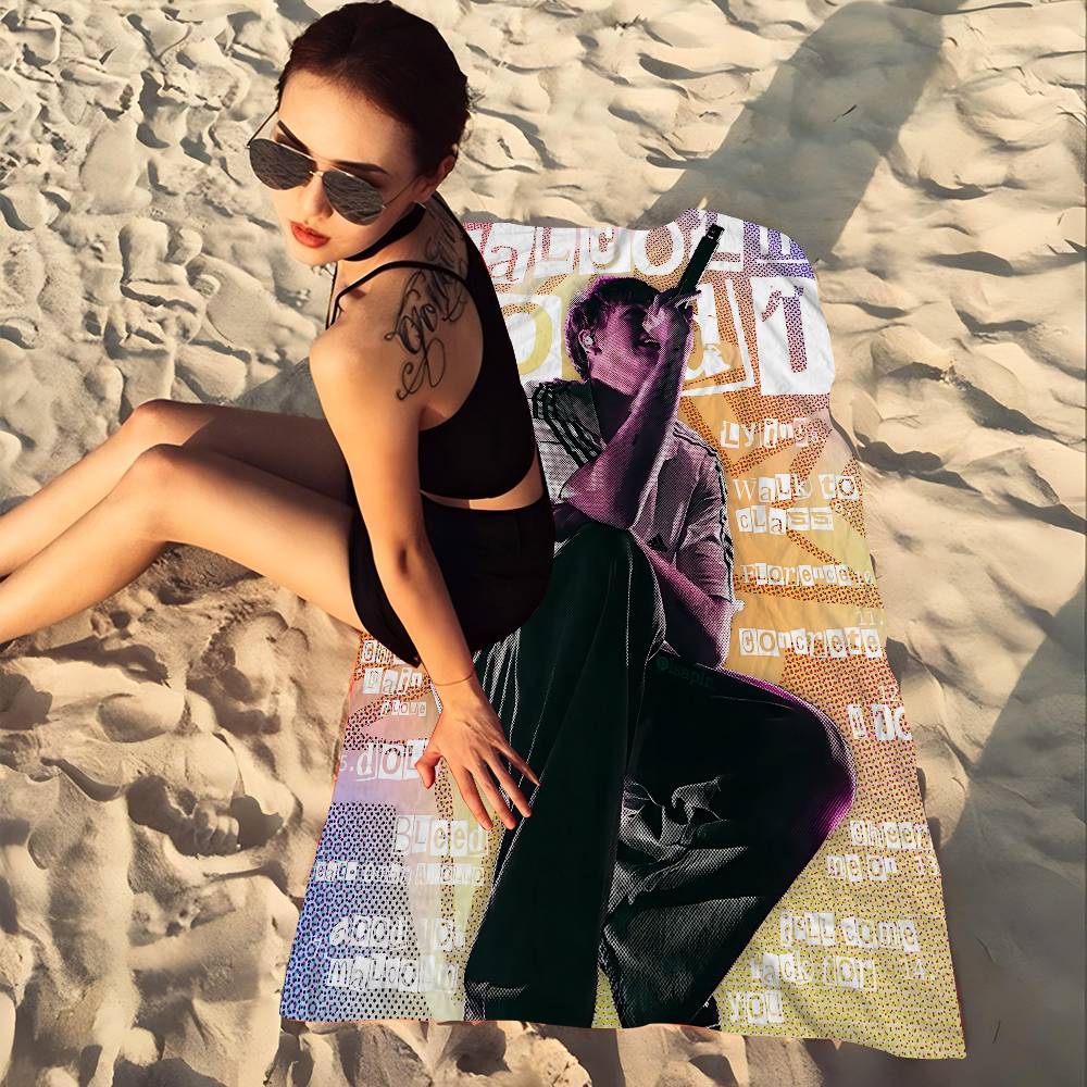 Music M-Malcolm T-Todd Microfiber Beach Towel Absorbent Quick dry Soft Yoga Swimming Resort Mountain Climbing Towel