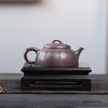 130ml Chinese Yixing Purple Clay Teapot Handmade Lotus Zisha Tea Pot Tradition Household Tea Set Beauty Tea Infuser Kettle Gifts