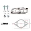 2/2.5 /3 Inch Stainless Steel Exhaust Muffler Weld Flange Connection Joint With Gasket