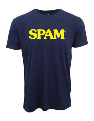 Spam Graphic T Shirt Navy