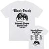 Bubonic World Tour 2024 T-Shirts Herren Damen Lässig Lustig Meme Gothic T-Shirt Mode Vintage Übergroß Baumwolle Kurzarm T-Shirt