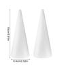 2PC Foam Art Studio DIY Christmas Tree Gnome Making White Table Decor Multiple Sizes Available