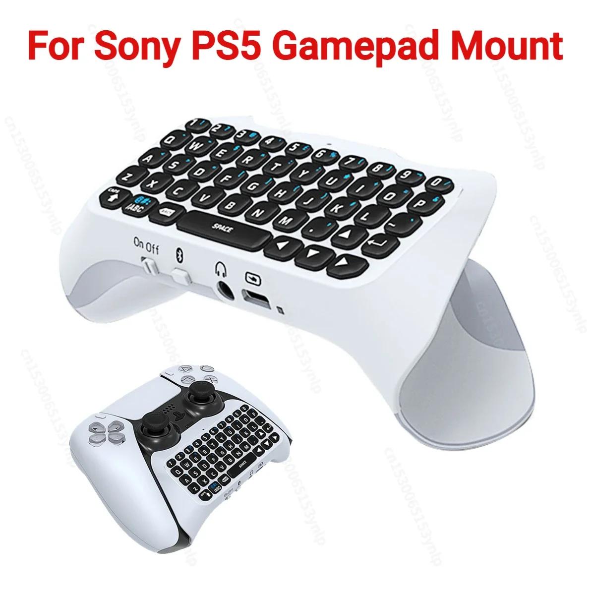 

Мини-клавиатура Чатпад Беспроводная клавиатура, совместимая с Bluetooth, Зеленая подсветка, Встроенный динамик для контроллера PS5 Elite