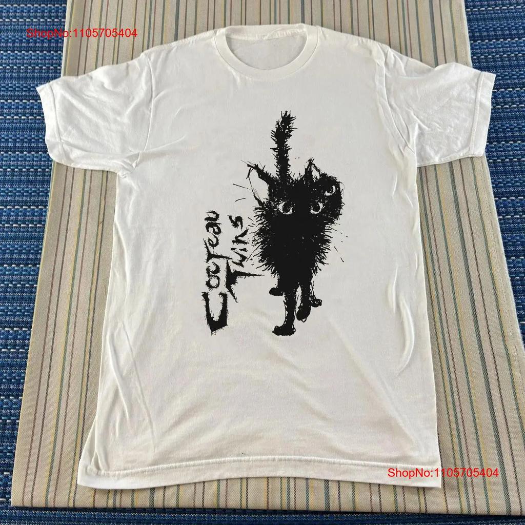 Cocteau Twins Schwarze Katze Schottischer Rock S 5XL T-Shirt Ezs140 Vintage Leicht Unisex Streetwear