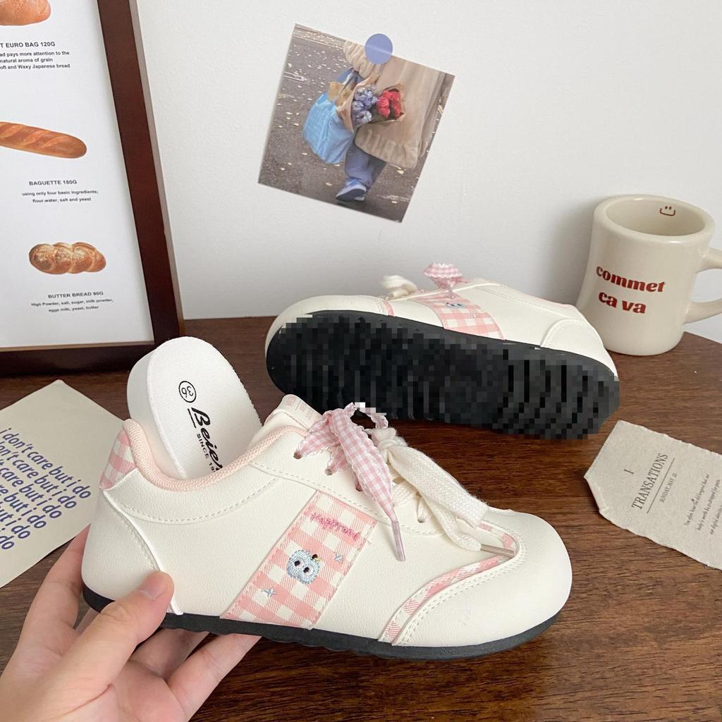 2025 Summer Chic Women's Pink Sneakers - Ugly-Cute Korean Style Student Sports Shoes
