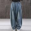 Women's Loose Fit Harem Jeans - Large Size Versatile Casual Bloomers for Spring & Autumn 2024