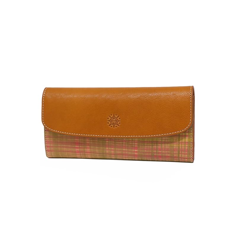

[Dakota] long wallet genuine leather ladies green DA-31571-50
