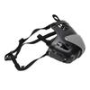 Dog Muzzle Anti Biting Prevent Barking Adjustable Breathable Plastic Dog Mouth Cover Cage