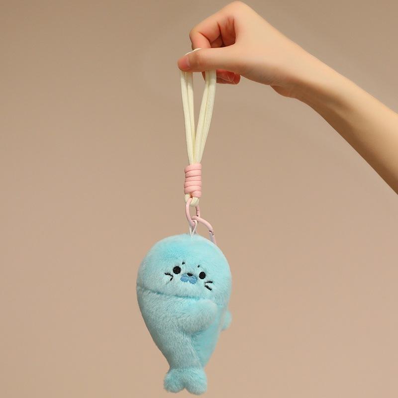 Couple ,Cartoon Ocean Magnetic Plush Gift for Valentine's Day Girlfriend Boyfriend,Sweethearts Bag Charm Bag Charm