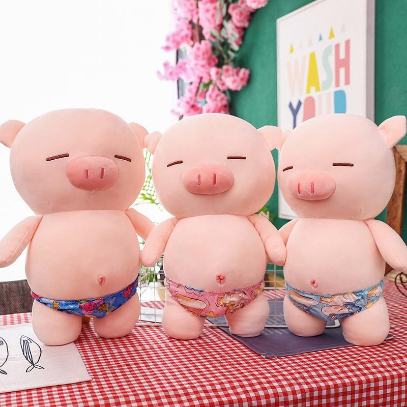 Soft And Squishy Plush Pig Toy Perfect Beach Companion For Girls Funny Gift Idea