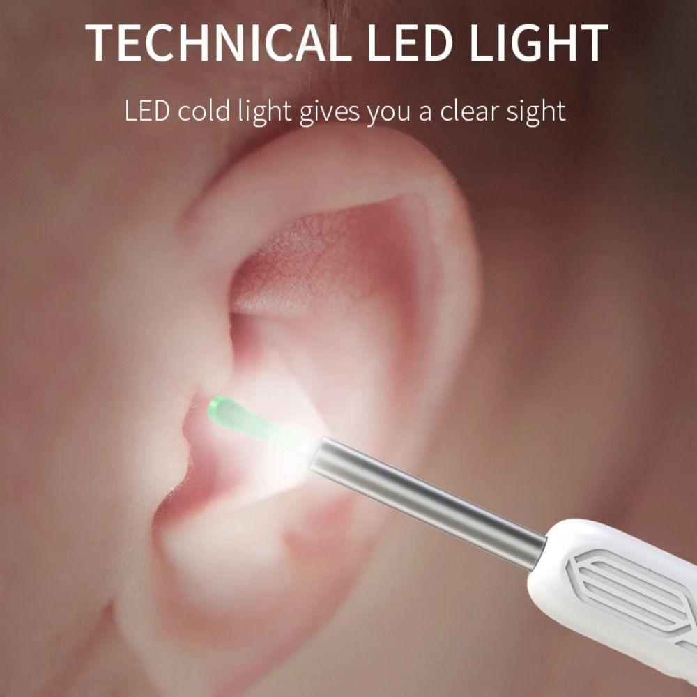 Smart Ear Cleaner Full Set HD Camera Ear Wax Removal Tools Visual Ear Cleaner  Teeth Inspection