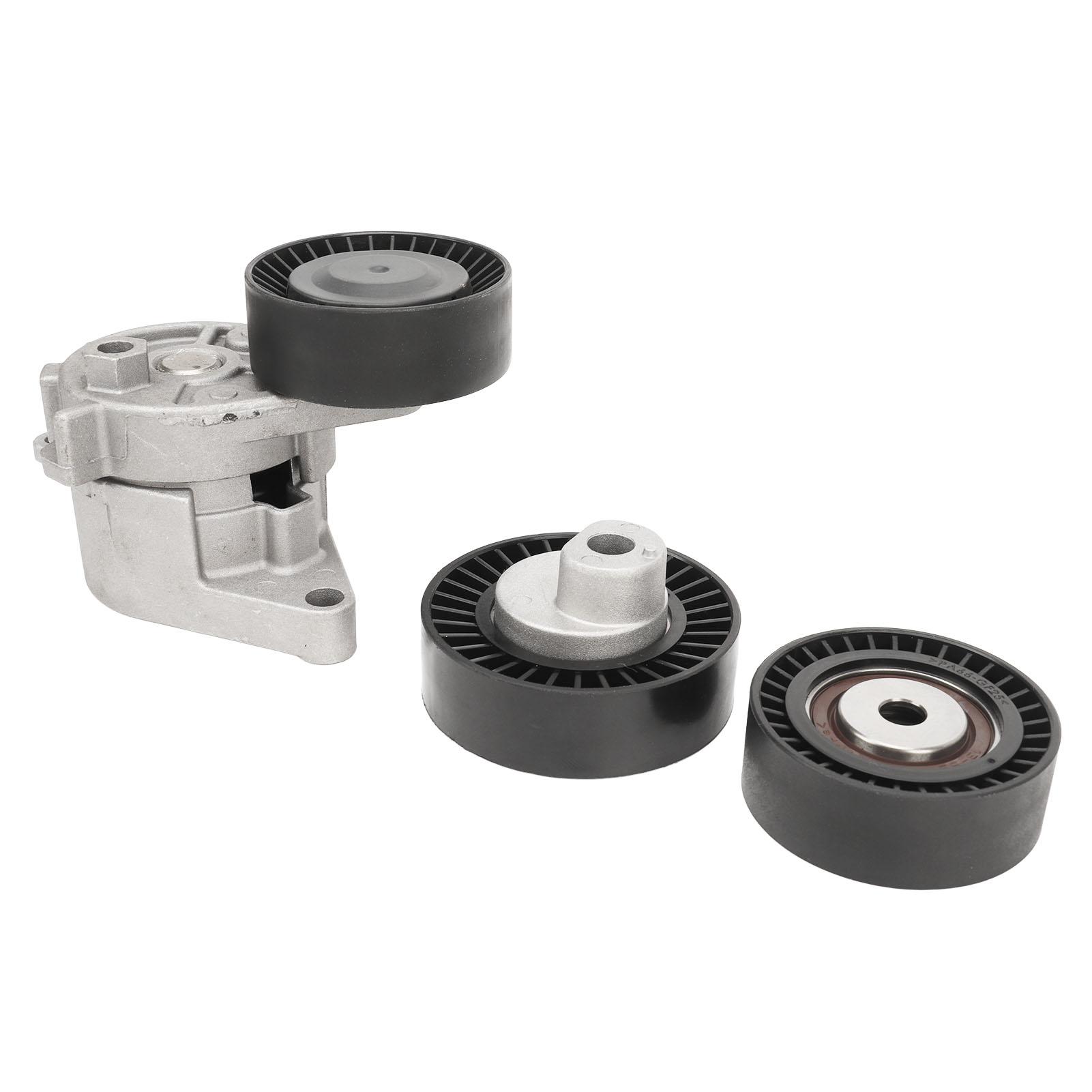 

Drive Belt Tensioner Assembly 11281748130 Metal Pulley Wheel for 3 Series E46 318i 318is 318ti 323Ci