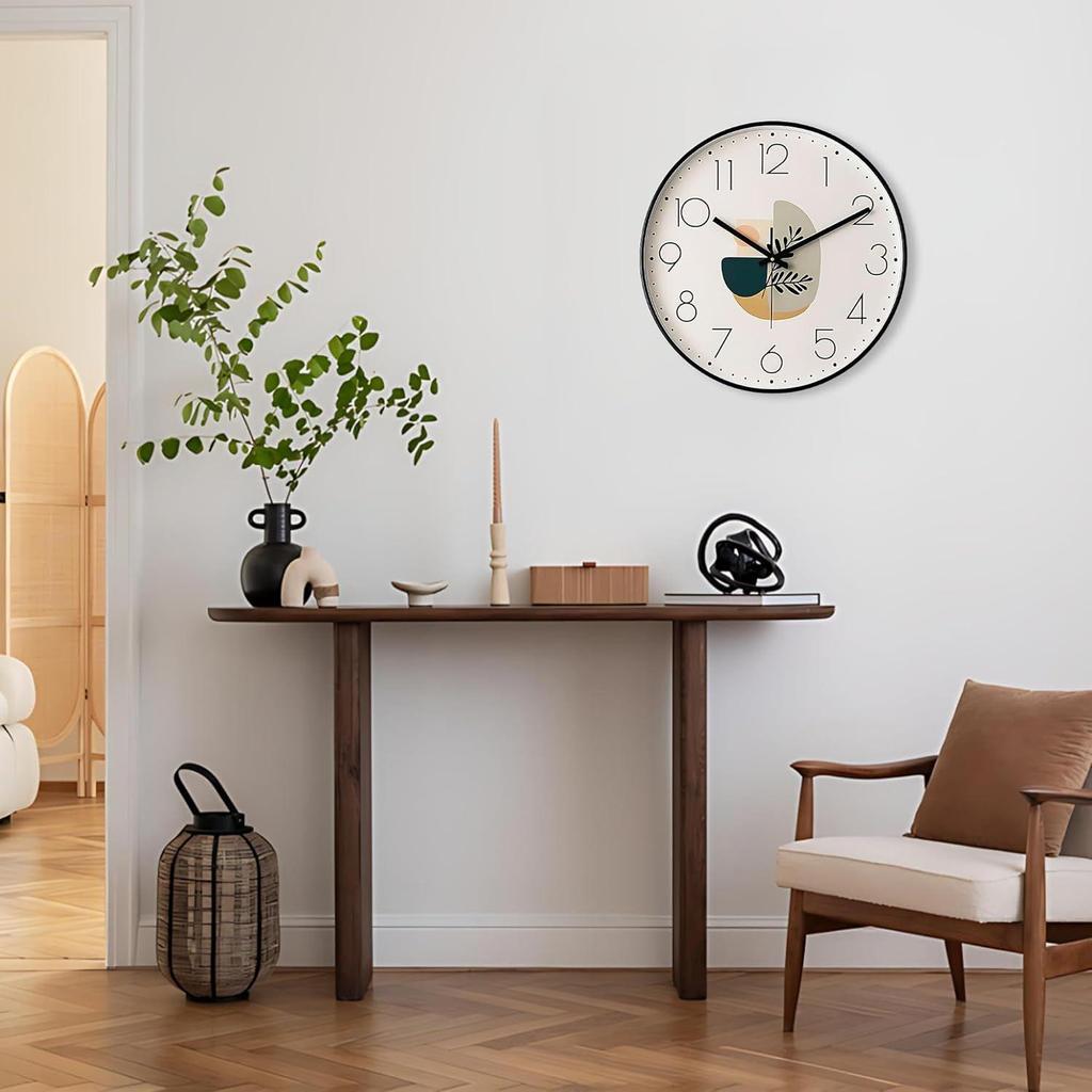Einzigartige Wanduhr für Wohnzimmer Stilvoll Neueste | Moderne Analoguhr für Schlafzimmer, Küche, Flur, Büro | Moderne Analoge Zeitanzeige Heimdekor