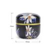 Portable Mini Snacks Candy Small Tea Cans Containers Tin Plate Canister Storage Box Packaging Box
