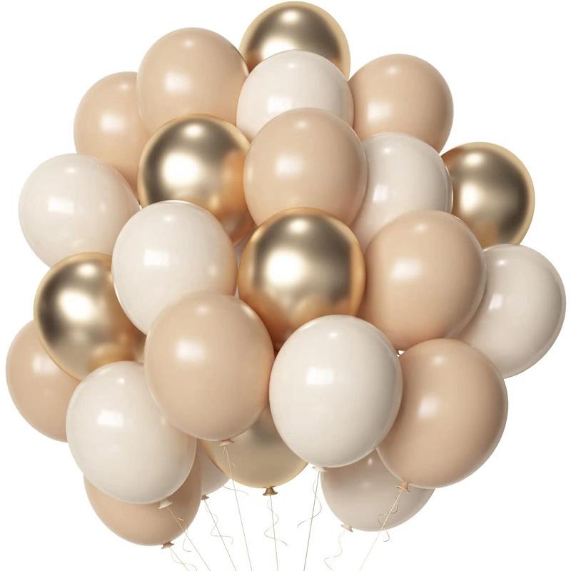 12-Inch Latex Balloon Set: Customizable Decoration Pack
