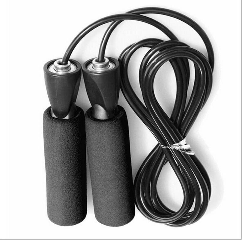 Fitness Equipment Adjustable Sponge Handle Skipping Rope