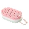 Morbida spugna da bagno Scrub per il corpo Bast Spazzola per massaggio Ciuffo Panno per il viso Scrubber per la pelle Relax Esfoliante Cura della pelle Accessori per la doccia