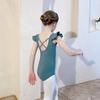 Girl Ballet Tutu Dress Professional Kids Gymnastics Dance Ruffles Long Short Sleeve Leotard Practice Ballet Costume Ballerina