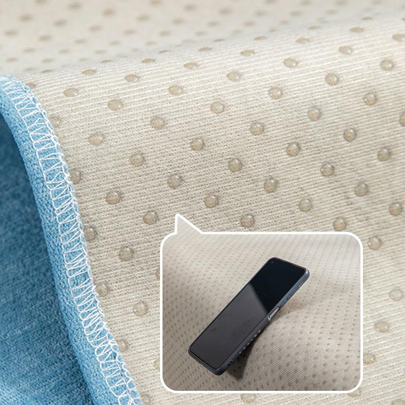 Linen Sofa Cover Thickened Solid Color Living Room Decoration Sofa Cushion Non-Slip Dust-Proof Furniture Protective Cover