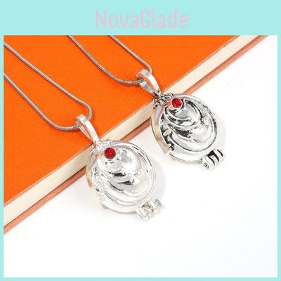 The Vampire Diaries Red Rhinestone Decoration Openable Alloy Necklace For Fans And Cosplay