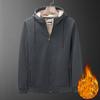 Male Warm Cashmere Hoodies Men Sportswear Jackets Male Sweatshirt Fleece Men's Jacket Winter Lamb Fleece Hoody Mens