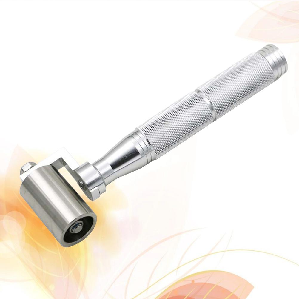 40Mm Professional Wallpaper Seam Tool Stainless Steel Roller Wheel for Bubble Free Application On Fabric Cloth and Foil Paper