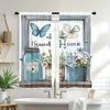 Sweet Home Butterfly - Pole Bag curtains   bedroom and living room decoration   home decoration   living room decoration