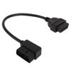OBD2 Adapter Cable Flexible Stable Connection 16Pin Male To Female Extension Cable for Car