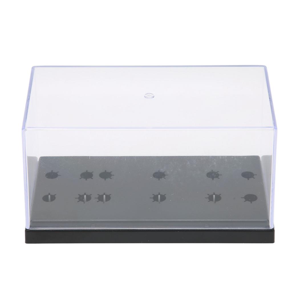 Úložná schránka na fonografovou hlavu Špičkový stojan na fonografovou hlavu s dlouhou jehlovou stojanovou krabičkou na vzorky