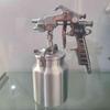 Jiyou W77 High Atomization Spray Gun for Car and Latex Paint, Large Caliber, Top and Bottom Cup Pneumatic Application