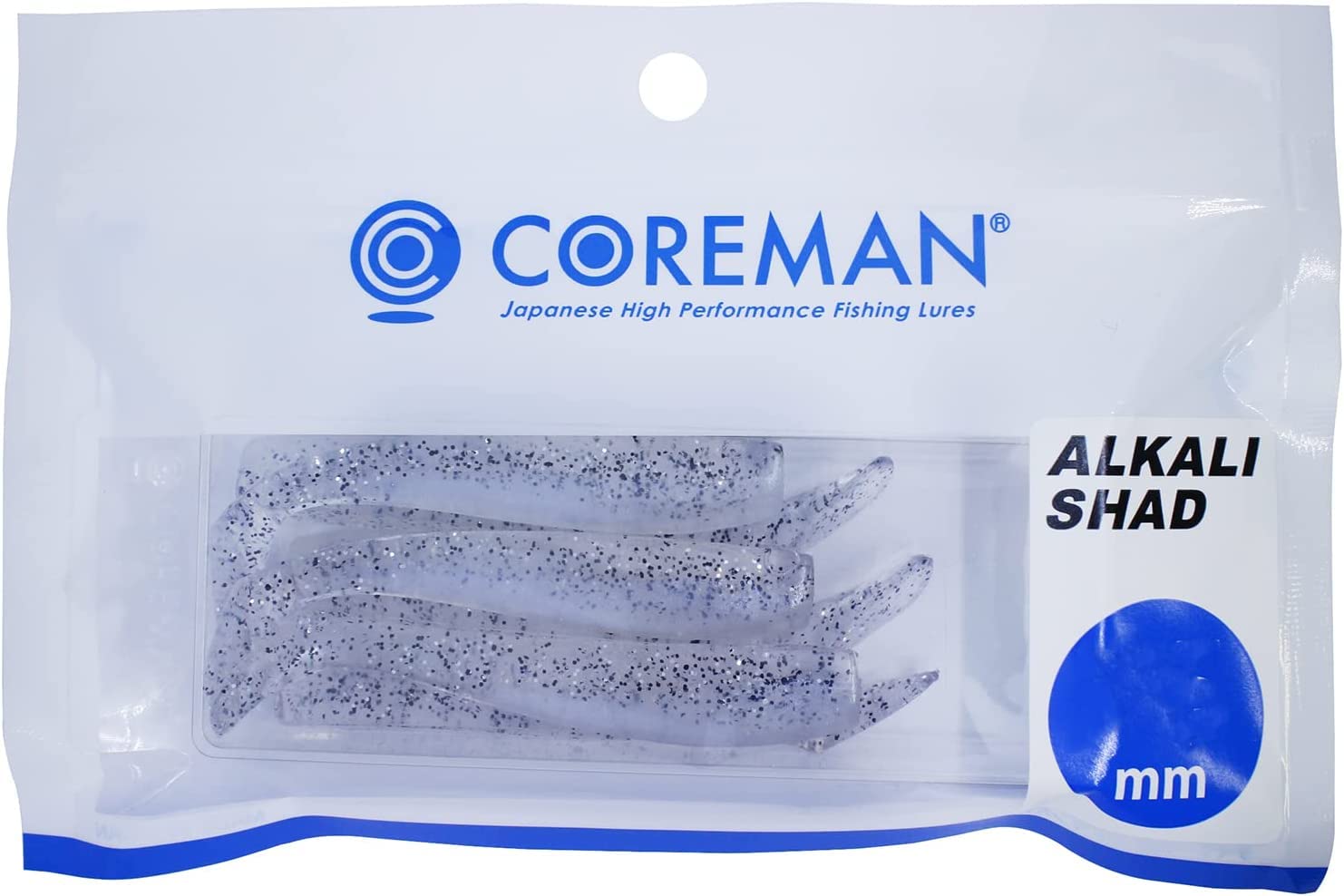 Coreman Alkali Shad 90mm Shirauo #062