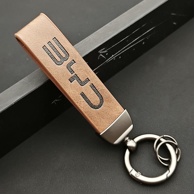 

Premium Suede Car Keychain Key Ring For BYD Atto 3 Seal Dolphin Tang Han Song Plus Auto Key Fob Strap Accessories