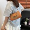 Women's bag new armpit crescent bag women's fashion temperament simple and versatile single shoulder crossbody small square bag