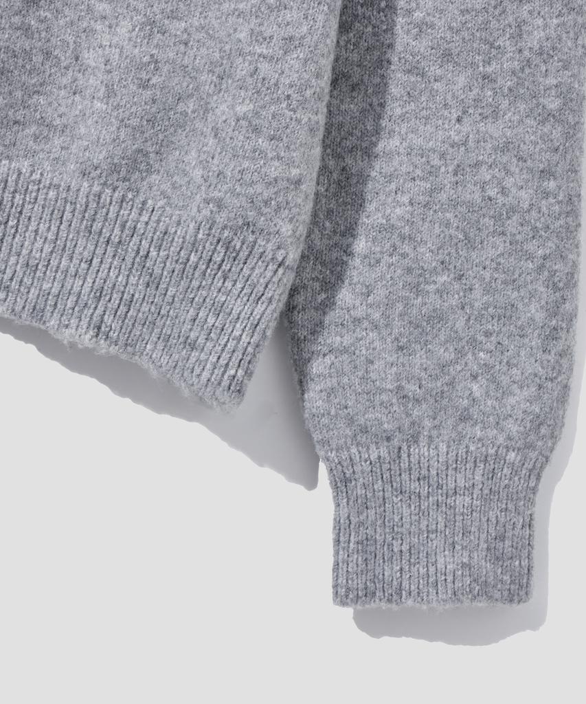 AGOD Essential Crop Knit [Gray]