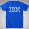 T-shirt IBM INTERNATIONAL BUSINESS MACHINES logo ordinateur PC autocollant Homme