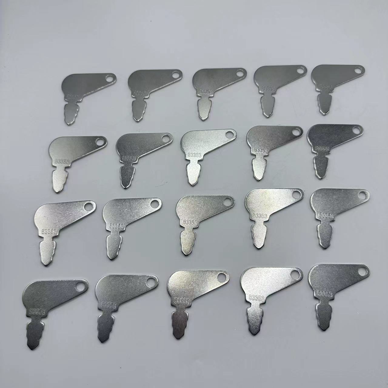 20PCS Keys for Kubota Construction Ignition/Heavy Equipment Key Set 83353 20pcs